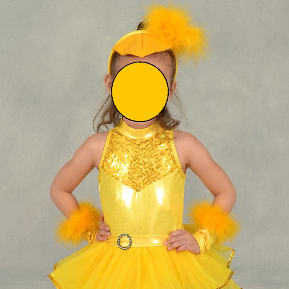 Yellow Chicken/Duck Costume by Revolution Dancewear - Size SC 🐣